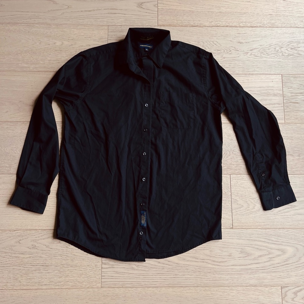 Cambridge Classics Men's Black Dress Shirt